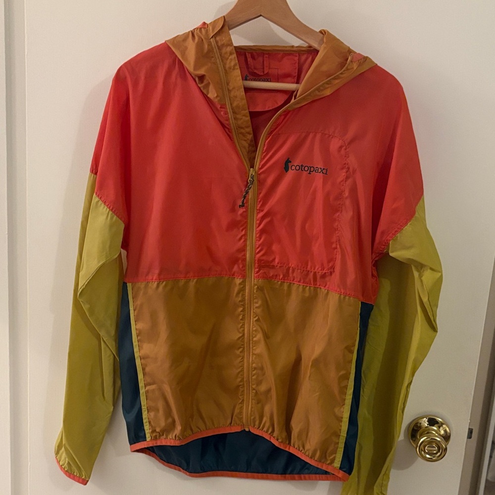 Cotopaxi Full Zip Multicolor Windbreaker
